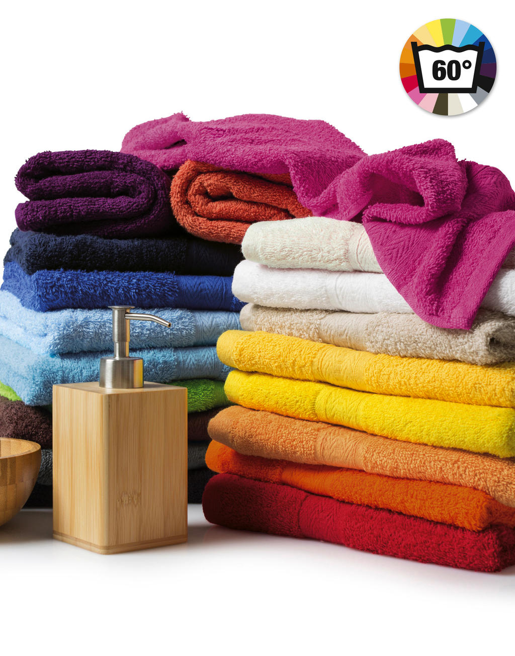 Rhine Guest Towel 30x50 cm in Farbe White