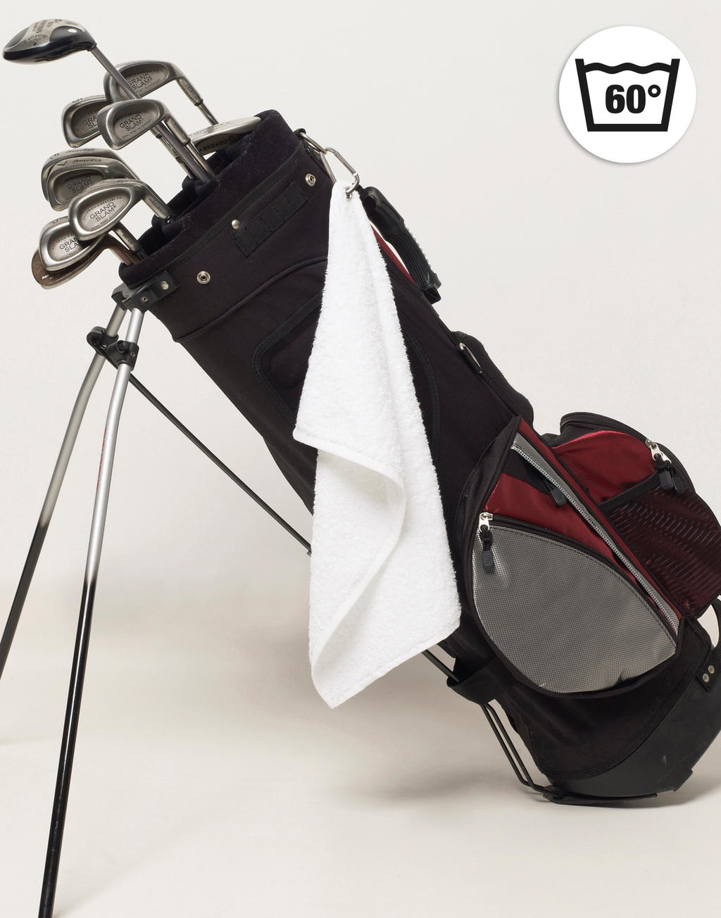 Thames Golf Towel 30x50 cm in Farbe White