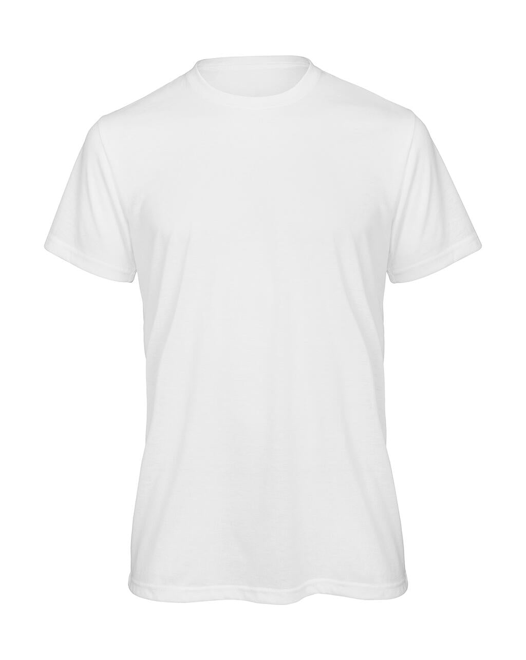 Sublimation/men T-Shirt in Farbe White