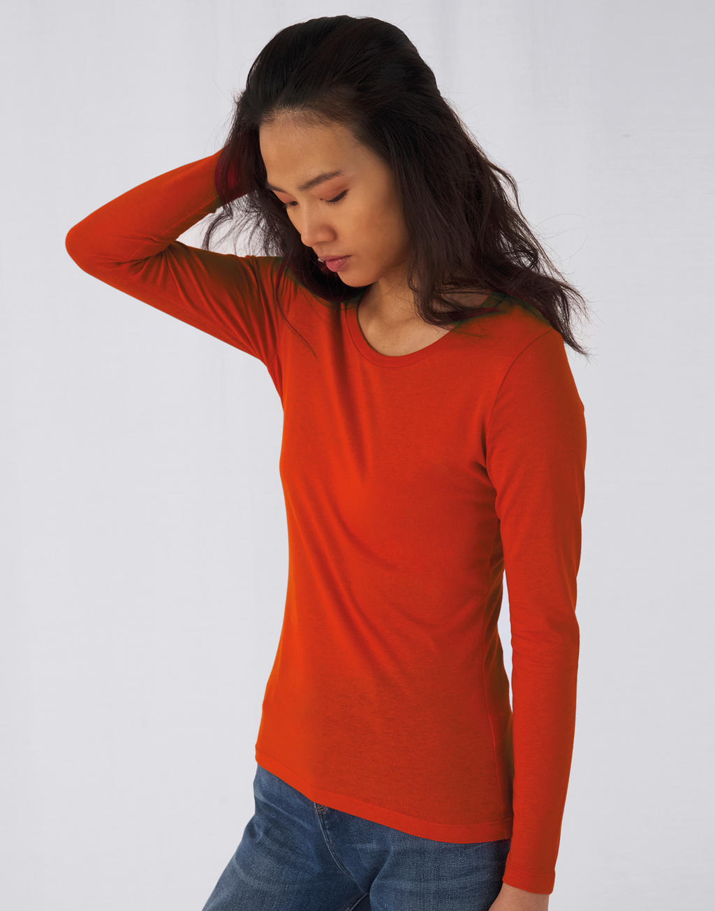 Organic Inspire LSL T /women_° in Farbe White
