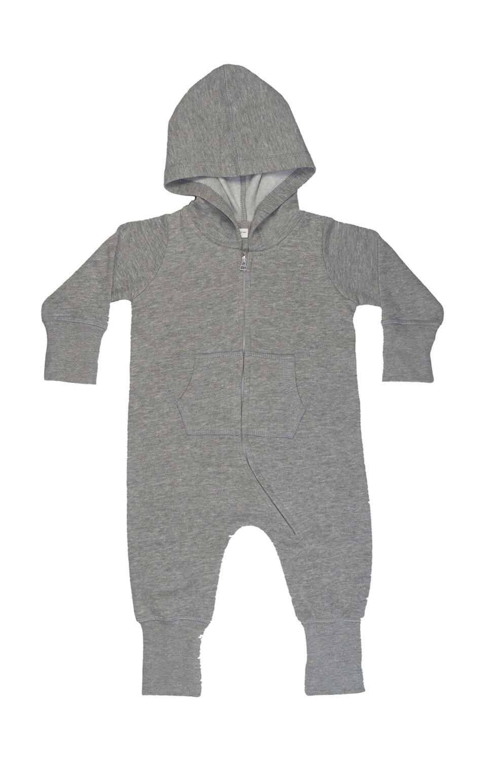 Baby All-in-One in Farbe Washed Grey Melange