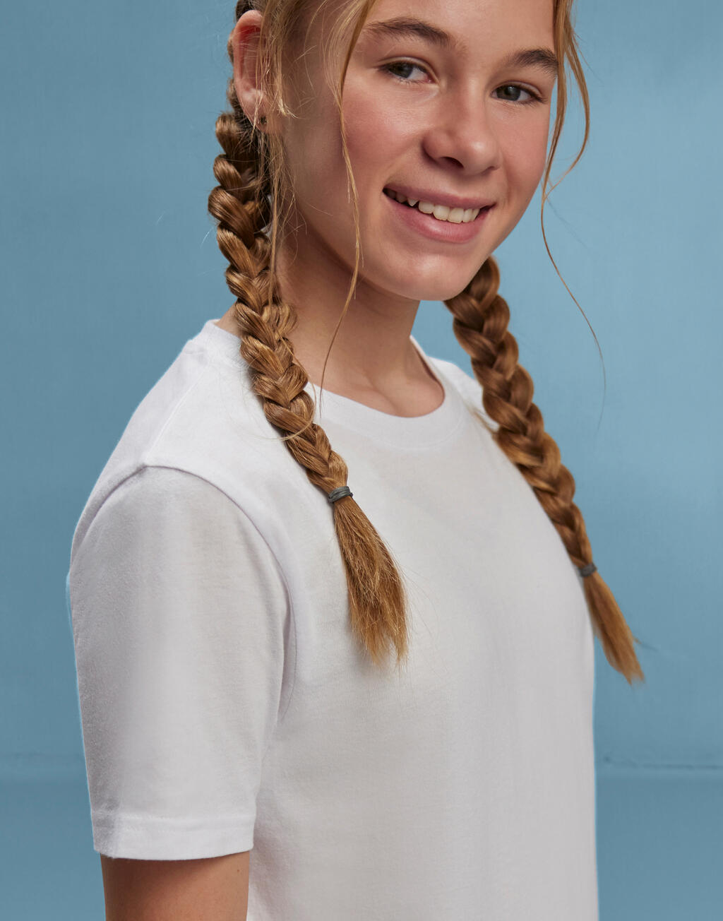 #E190 T-Shirt /kids in Farbe White