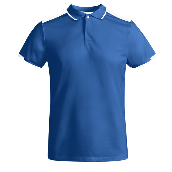 Poloshirt Tamil in Farbe Royal Blue/White