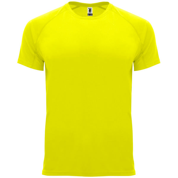 T-Shirt Bahrain in Farbe Fluor Yellow