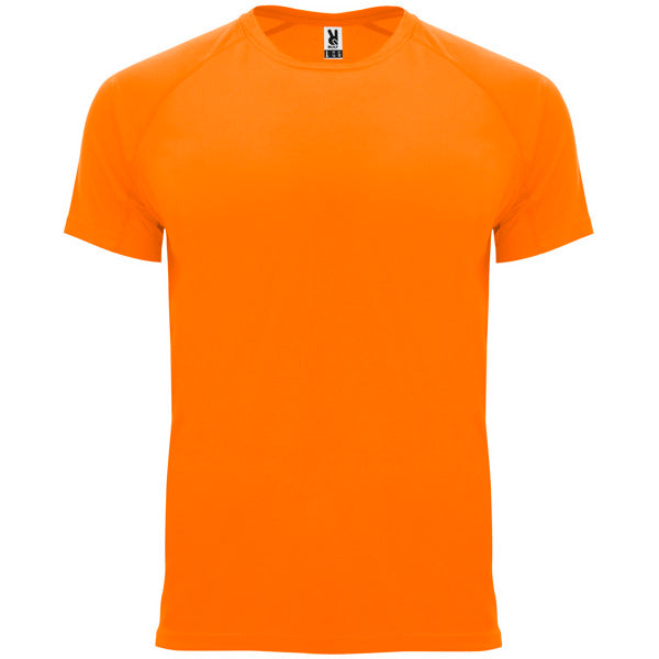 T-Shirt Bahrain in Farbe Fluor Orange