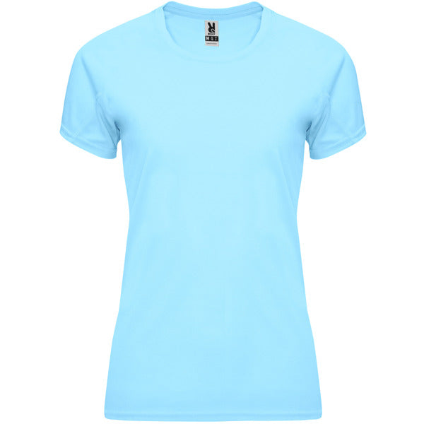 T-Shirt Bahrain Woman in Farbe Sky Blue