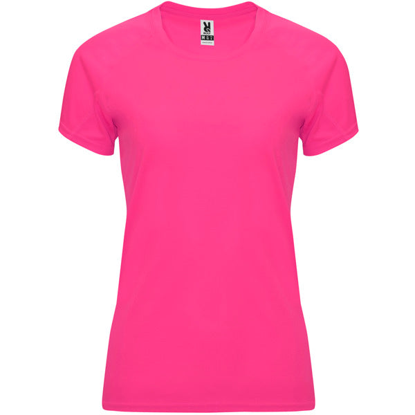 T-Shirt Bahrain Woman in Farbe Fluor Pink