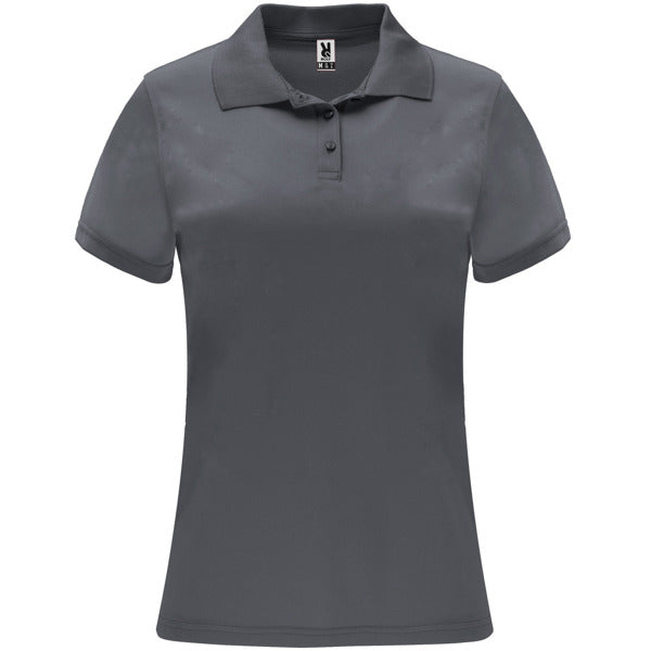 Poloshirt Monzha Woman in Farbe Lead