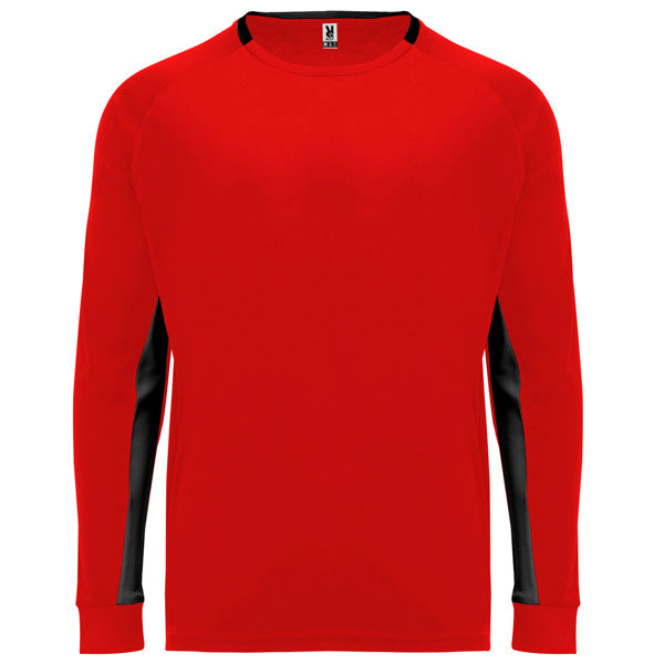 T-Shirt Porto in Farbe Red/Black