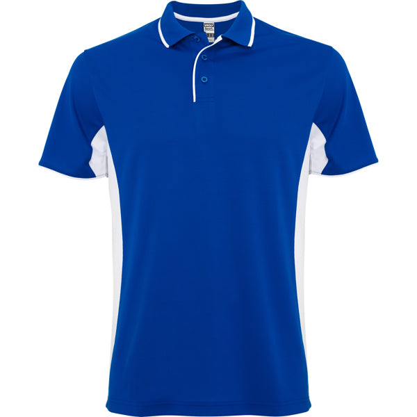 Poloshirt Montmelo in Farbe Royal Blue/White