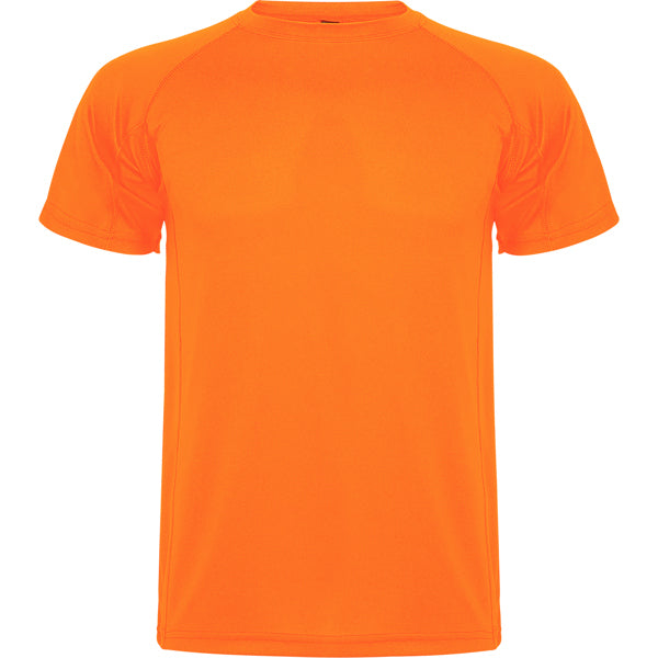 T-Shirt Montecarlo in Farbe Fluor Orange