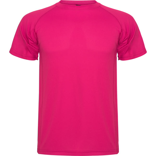 T-Shirt Montecarlo in Farbe Rosette