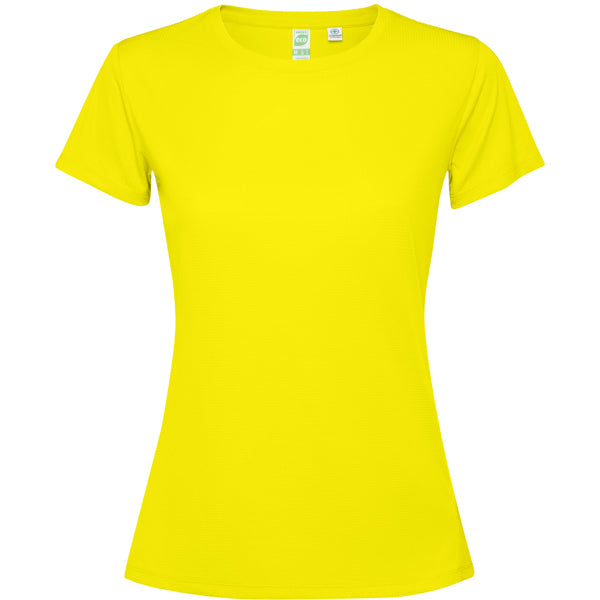 T-Shirt Estoril Woman in Farbe Fluor Yellow