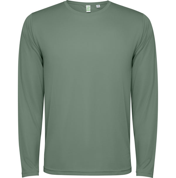 Langärmliges T-Shirt Estoril in Farbe Laurel Green