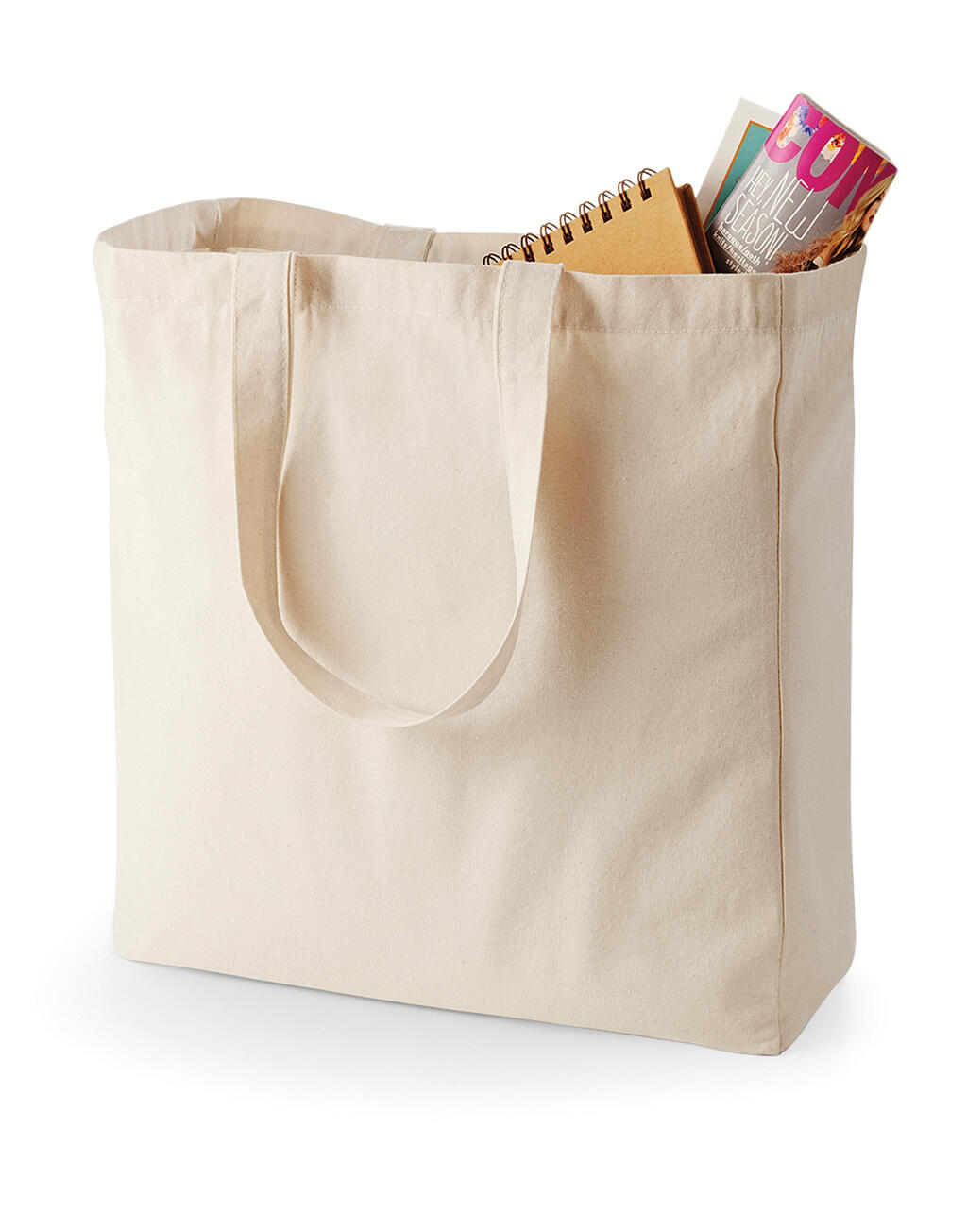 Canvas Classic Shopper in Farbe Natural