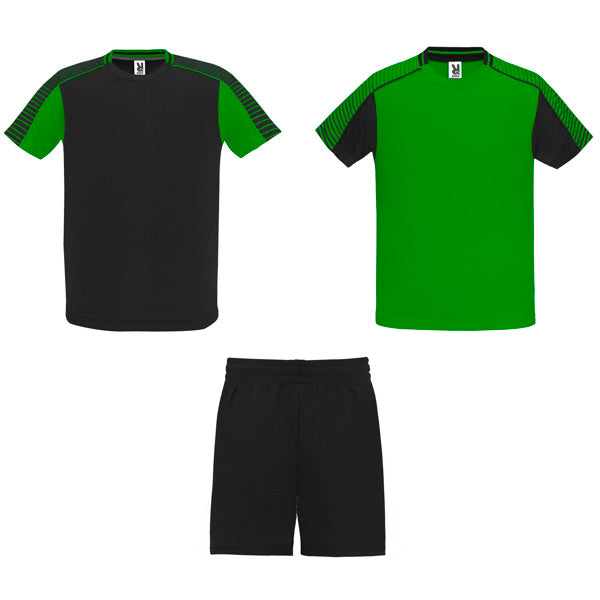 Sportbekleidung Juve in Farbe Fern Green/Black