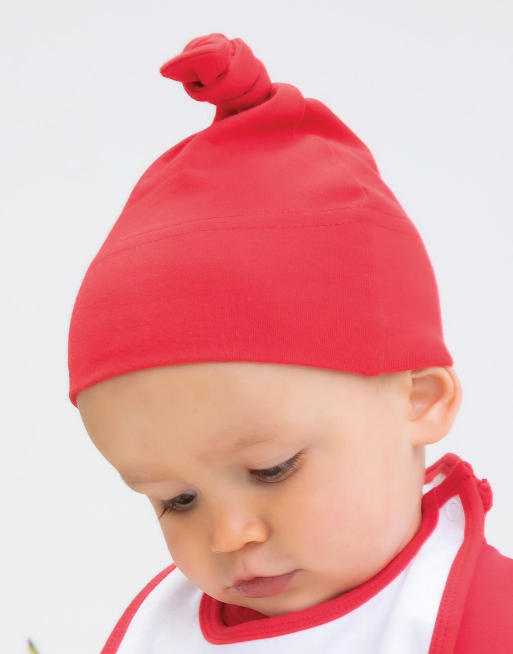 Baby 1 Knot Hat in Farbe White