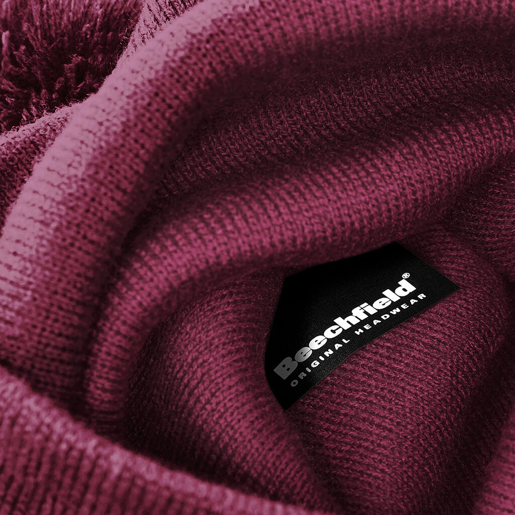 Original Pom Pom Beanie in Farbe White