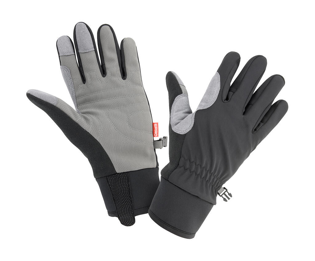 Spiro Winter Gloves in Farbe Black/Grey