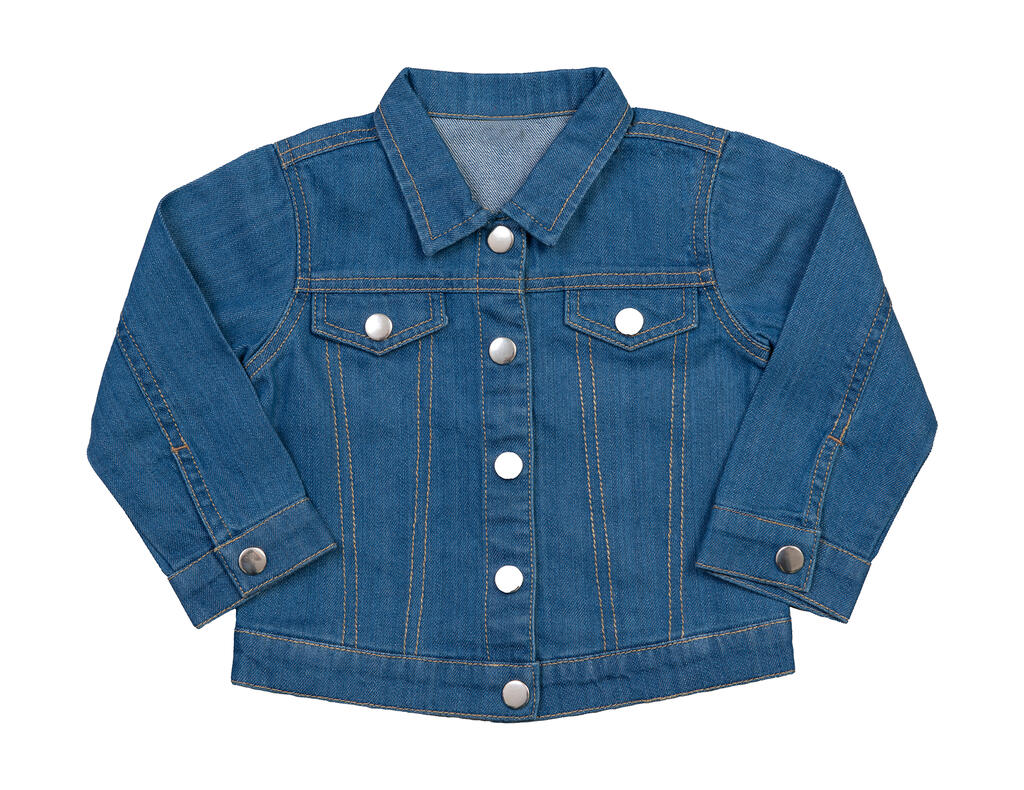 Baby Rocks Denim Jacket in Farbe Denim Blue