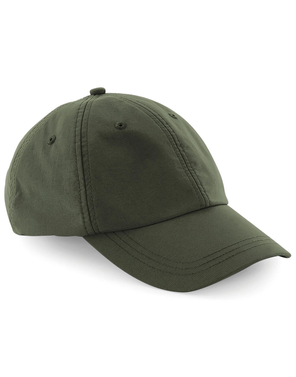 Outdoor 6 Panel Cap in Farbe Black