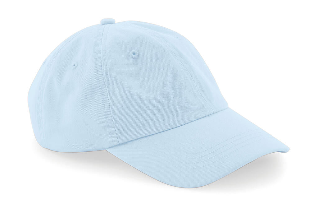 Low Profile 6 Panel Dad Cap in Farbe Pastel Blue
