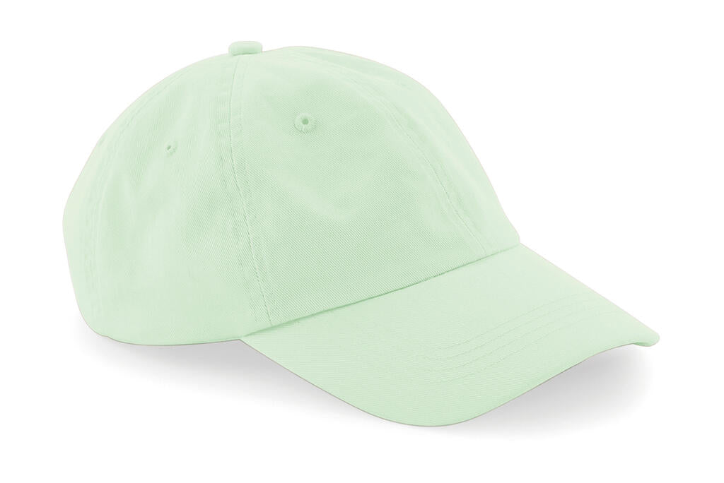 Low Profile 6 Panel Dad Cap in Farbe Pastel Mint