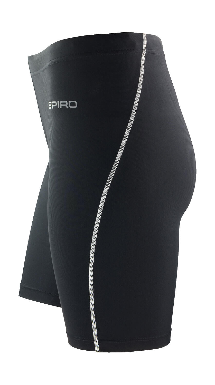 Women's Bodyfit Base Layer Shorts in Farbe Black