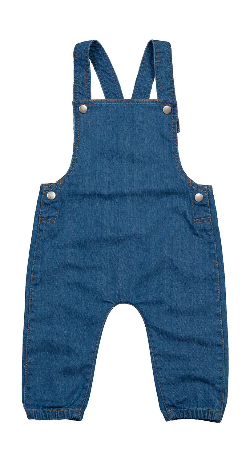 Baby Rocks Denim Dungarees in Farbe Denim Blue