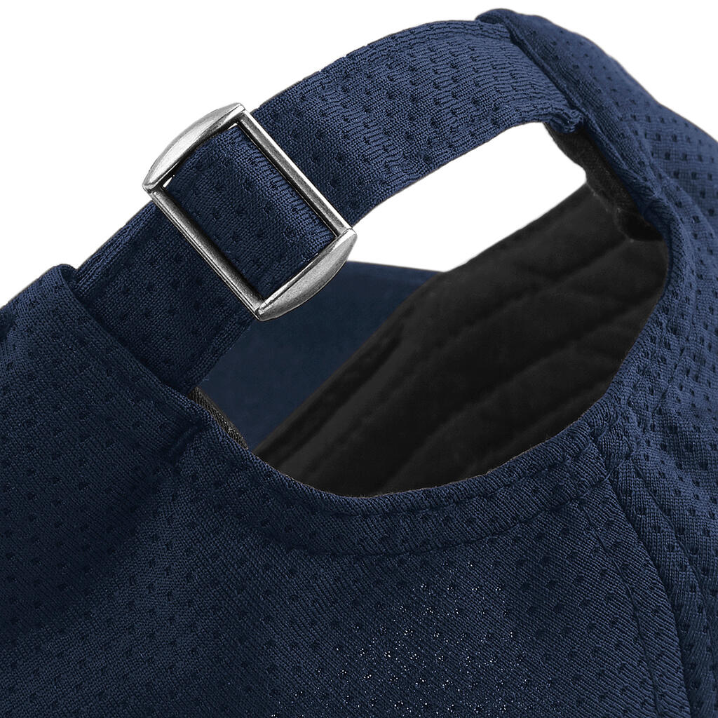 Air Mesh 6 Panel Cap in Farbe Black