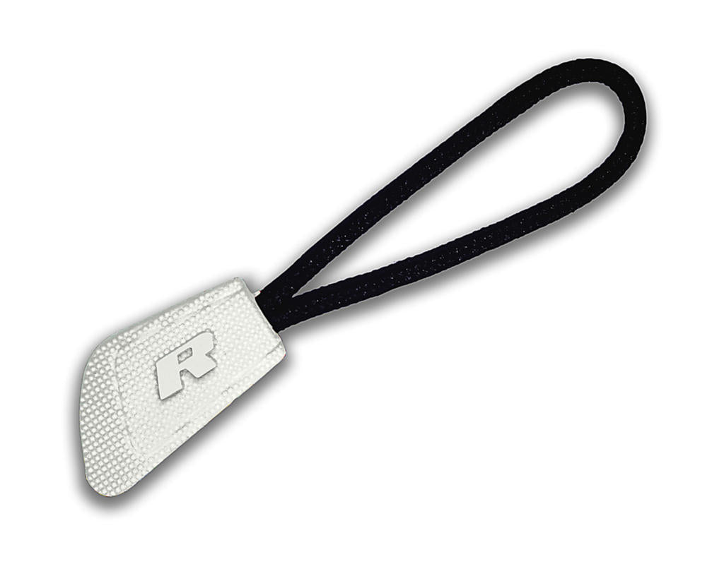 Zip Pull in Farbe White