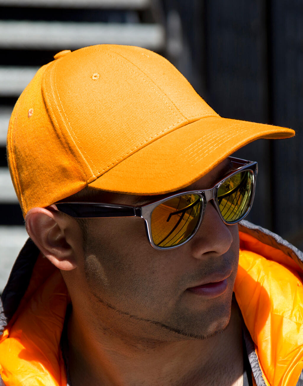 Memphis 6-Panel Low Profile Cap in Farbe White