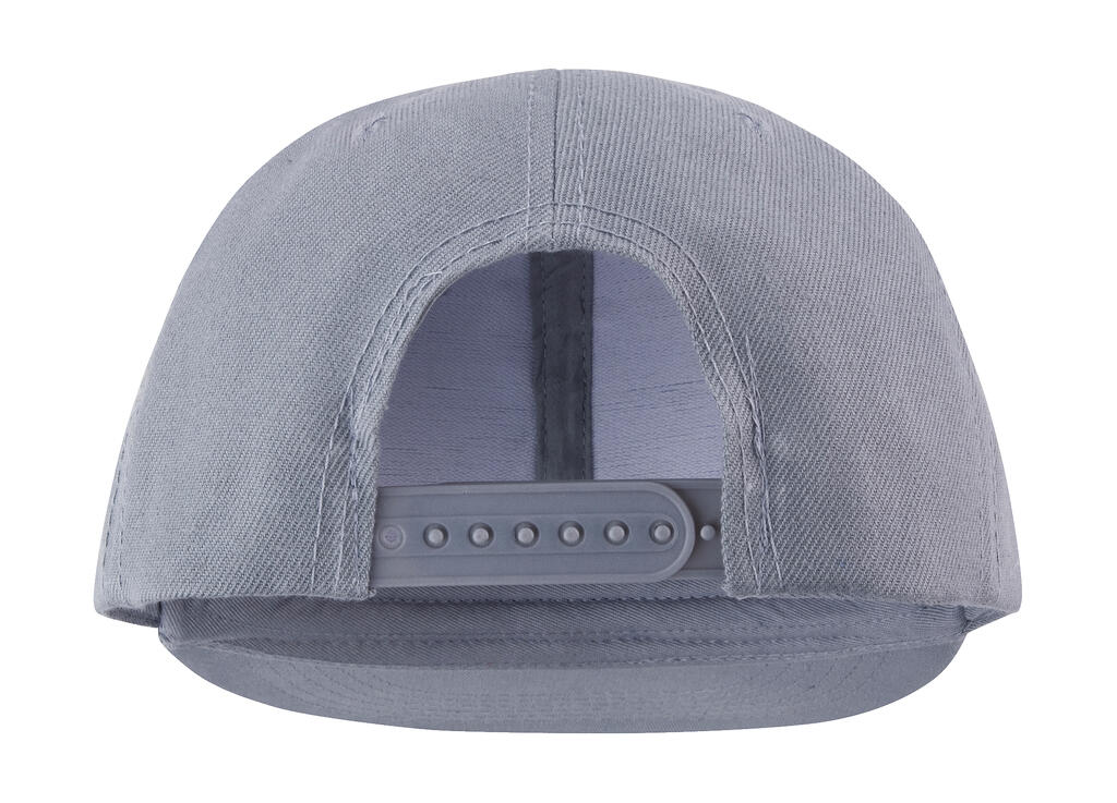 Bronx Original Flat Peak Snap Back Cap in Farbe White