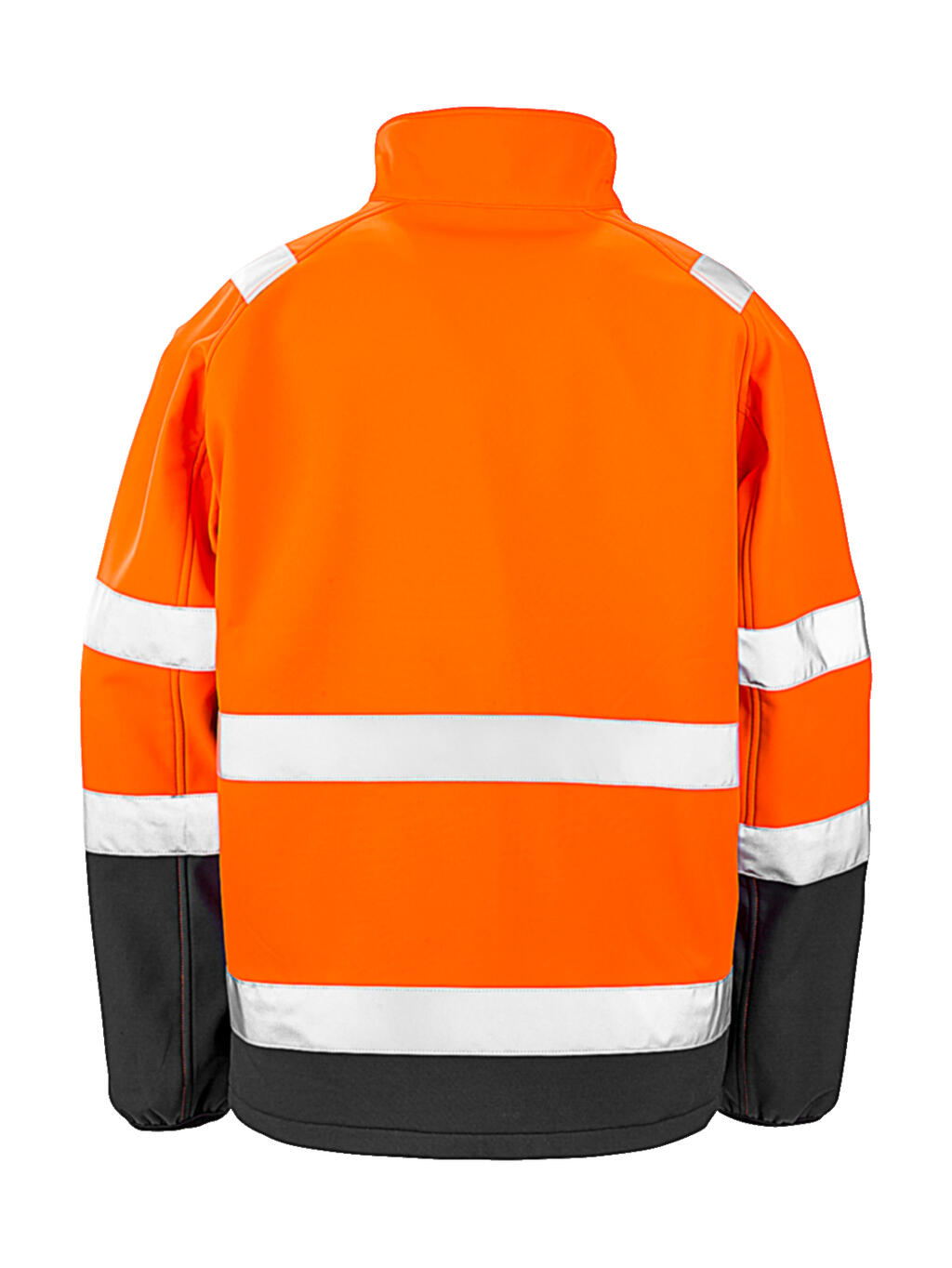 Printable Safety Softshell in Farbe Fluorescent Orange/Black