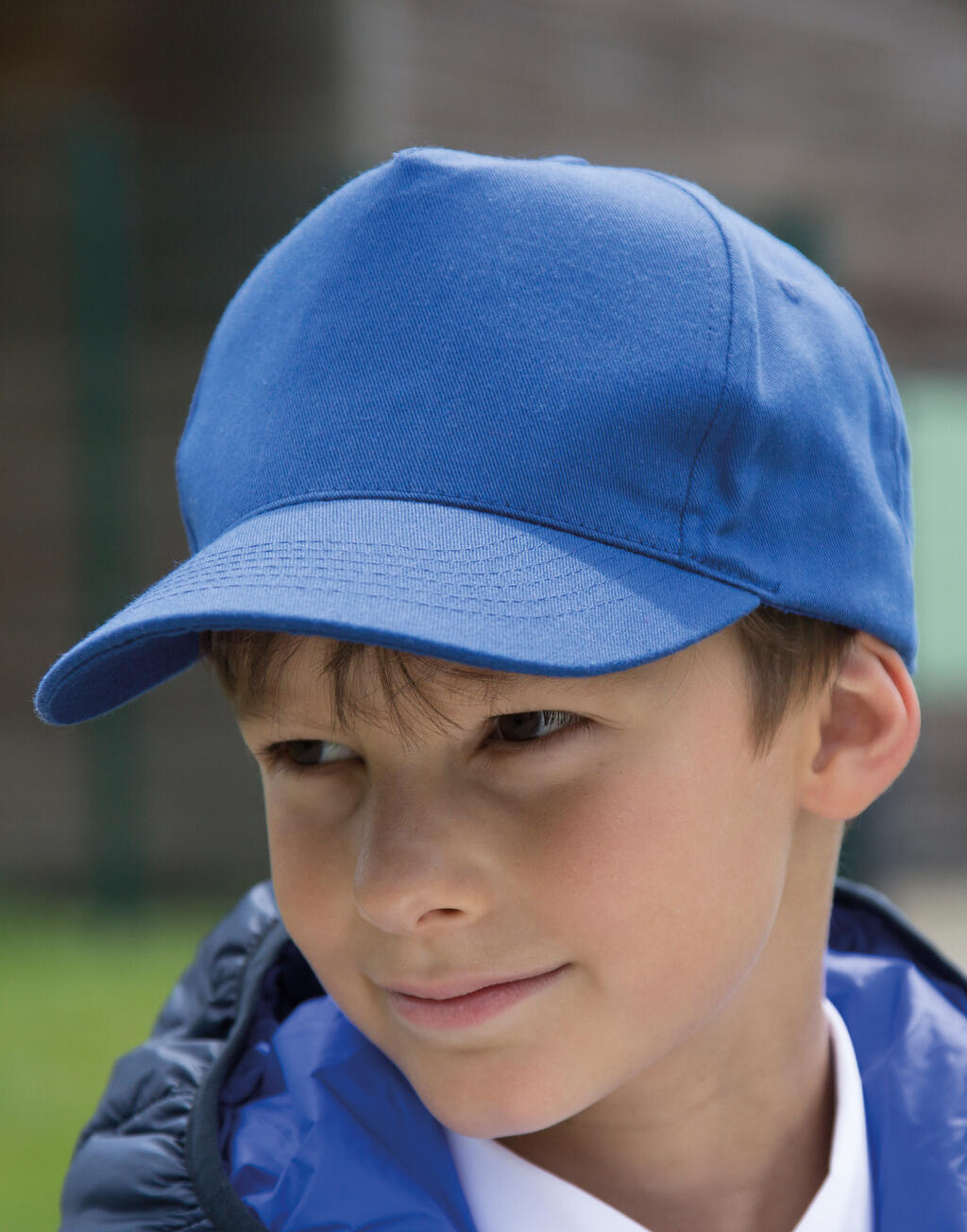 Junior Boston Printers Cap in Farbe White