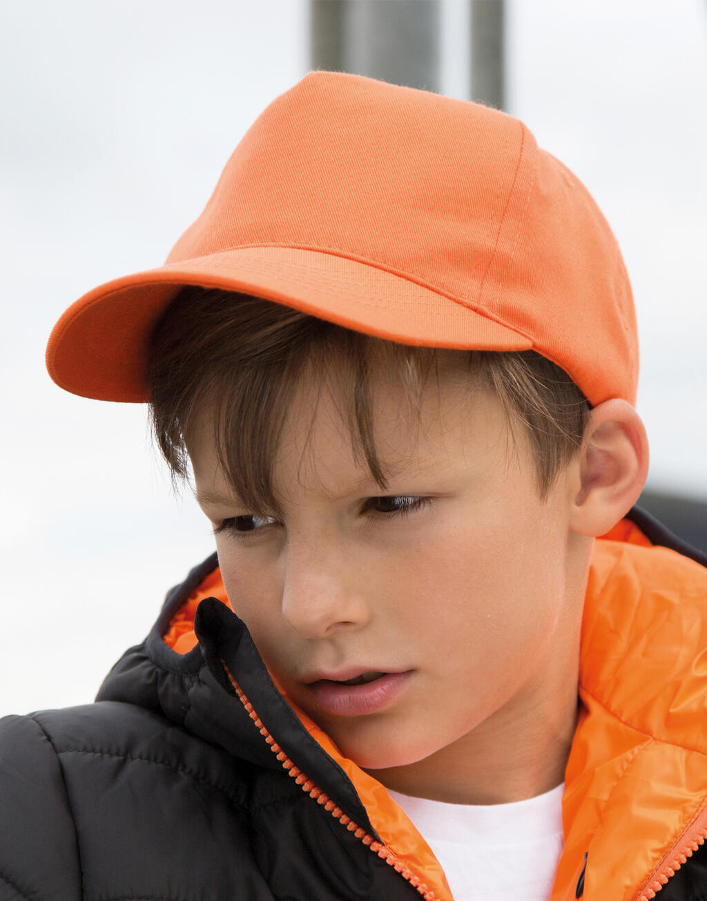 Junior Boston Printers Cap in Farbe White