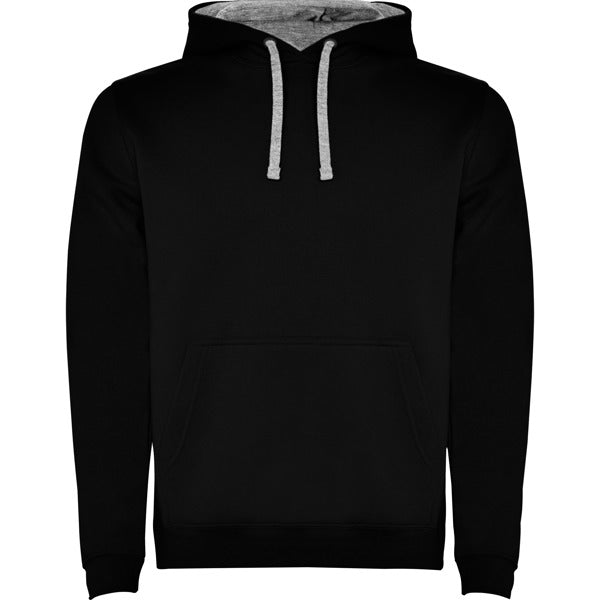 Kapuzenpullover Urban in Farbe Black/Heather Grey