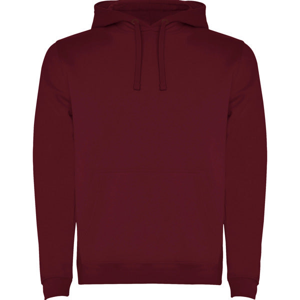 Kapuzenpullover Urban in Farbe Garnet