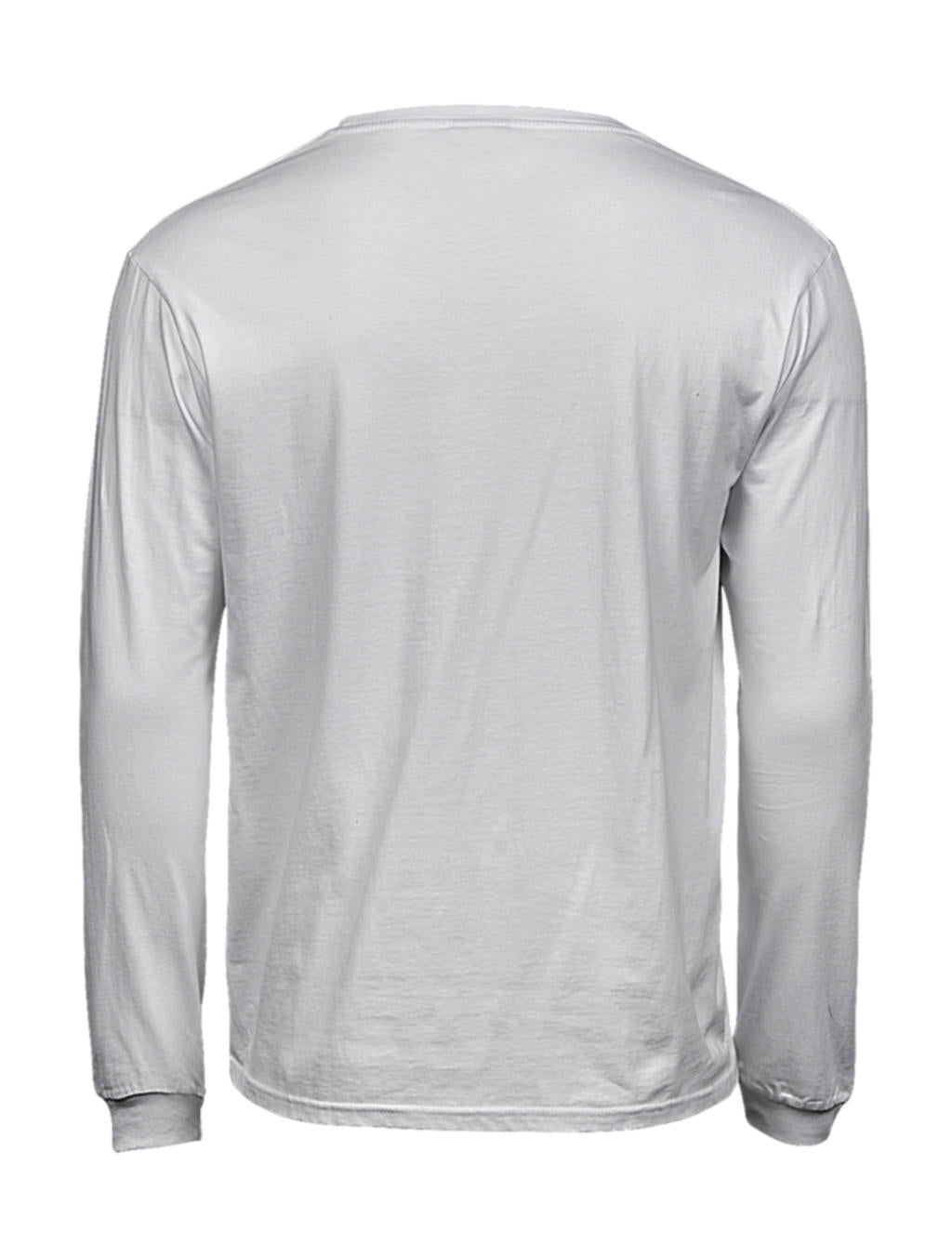 Long Sleeve Fashion Sof Tee in Farbe White