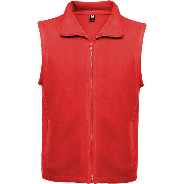 Fleeceweste Bellagio in Farbe Red