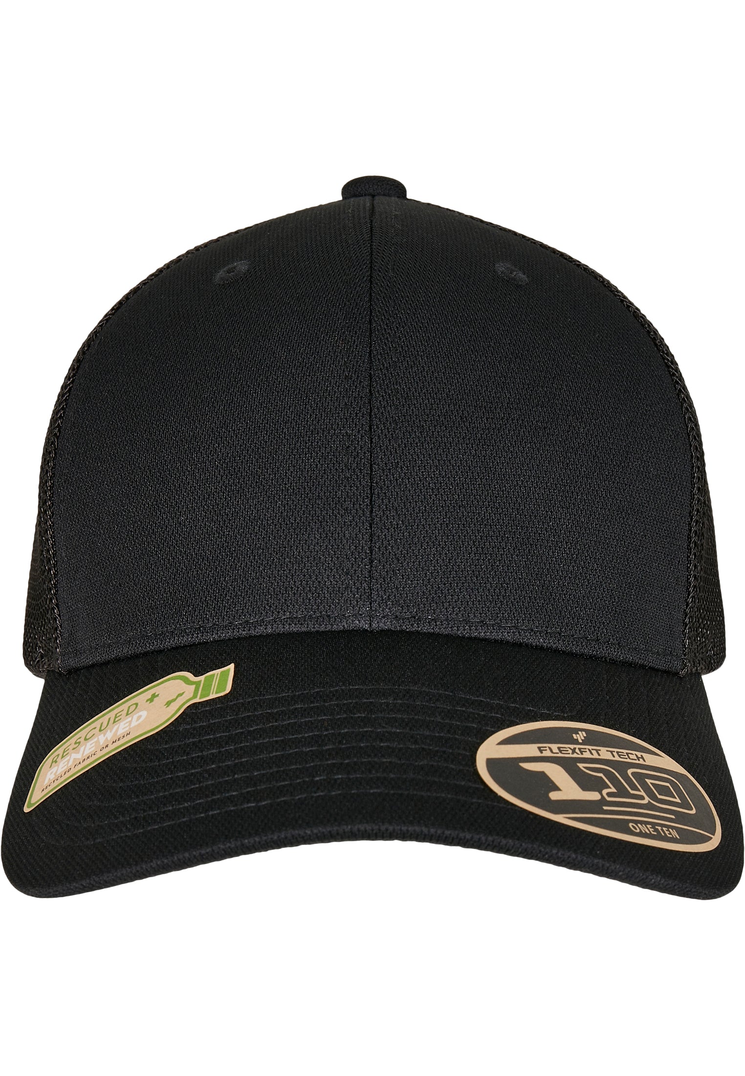 110 Recycled Alpha Shape Trucker in Farbe black