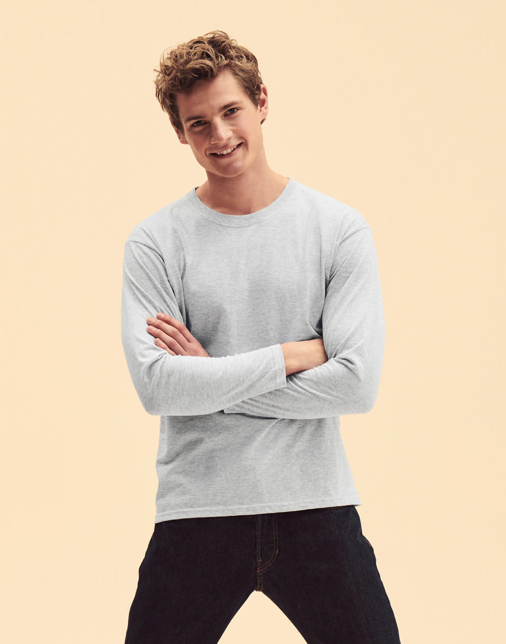 Original Long Sleeve T in Farbe White