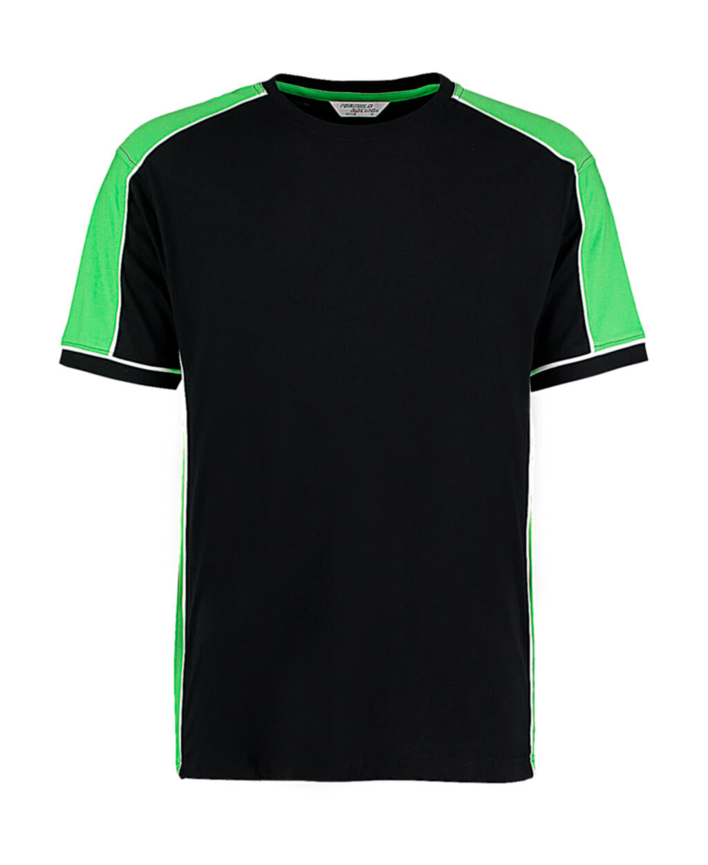 Formula Racing® Estoril T-Shirt in Farbe Black/Lime/White