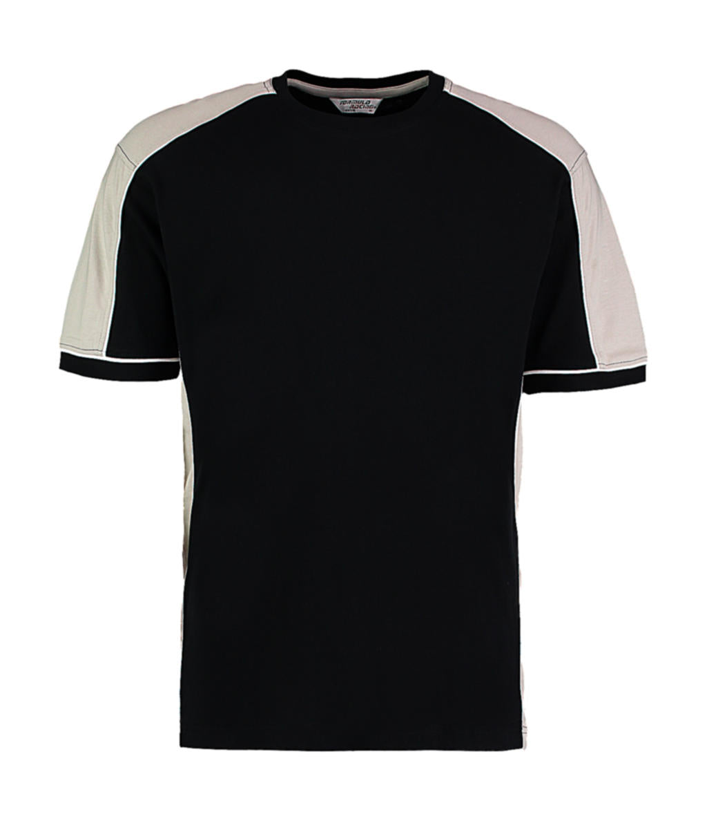 Formula Racing® Estoril T-Shirt in Farbe Black/Grey/White