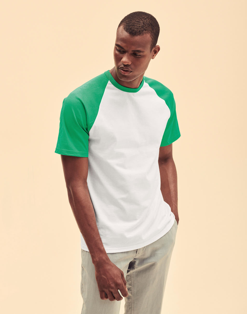 Valueweight Baseball T in Farbe White/Deep Navy