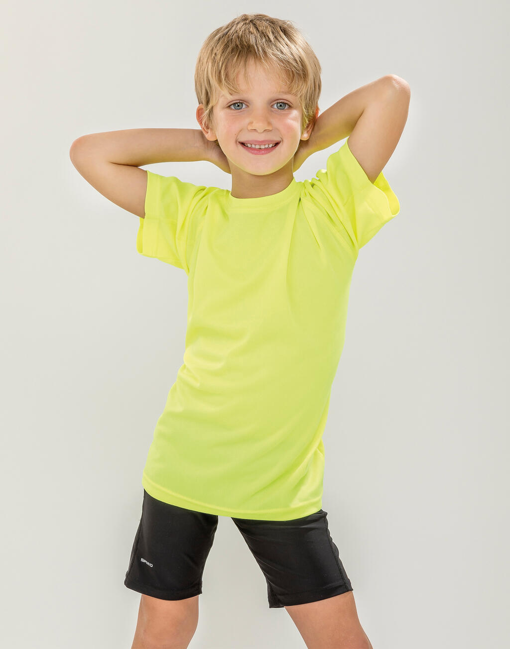 Junior Performance Aircool Tee in Farbe White