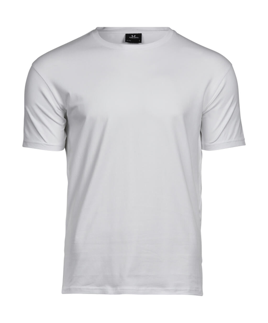 Stretch Tee in Farbe White