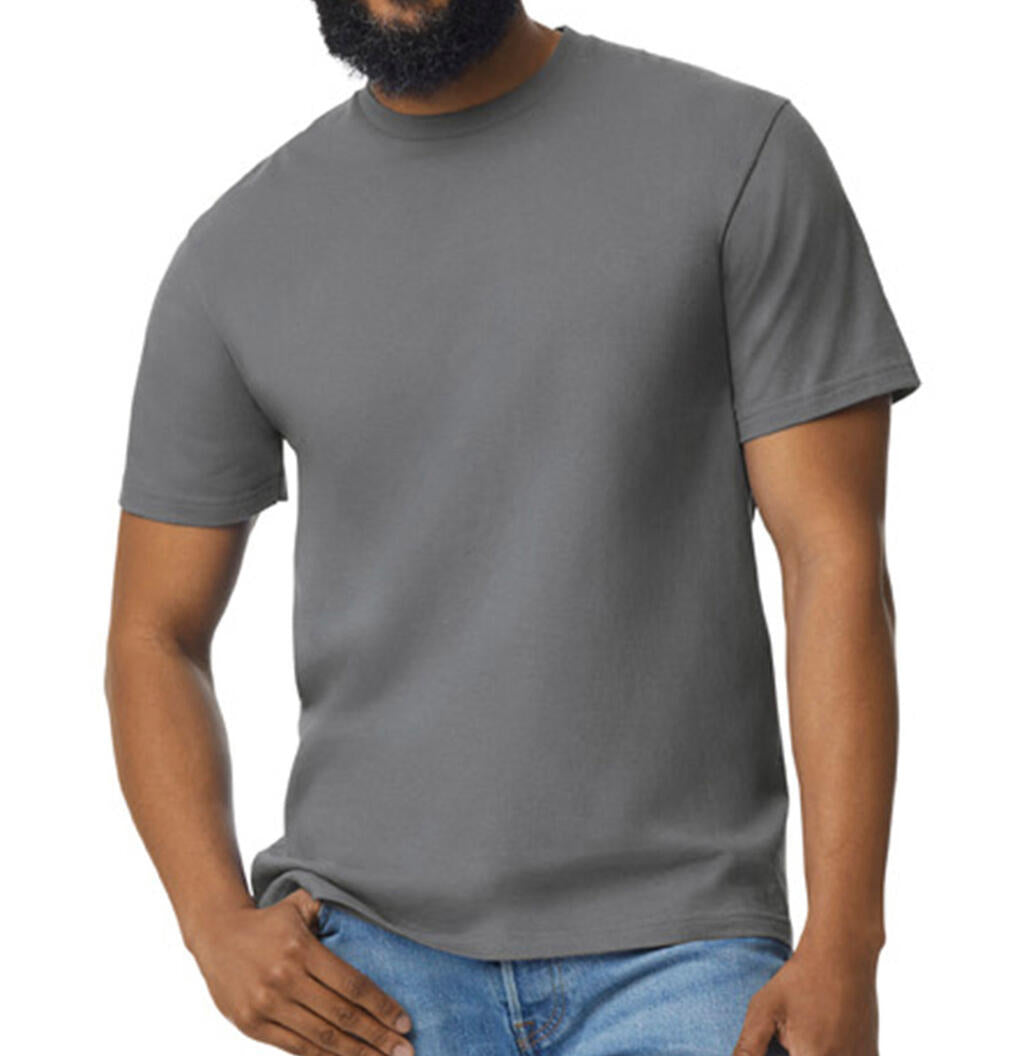 Softstyle Midweight Adult T-Shirt in Farbe Charcoal