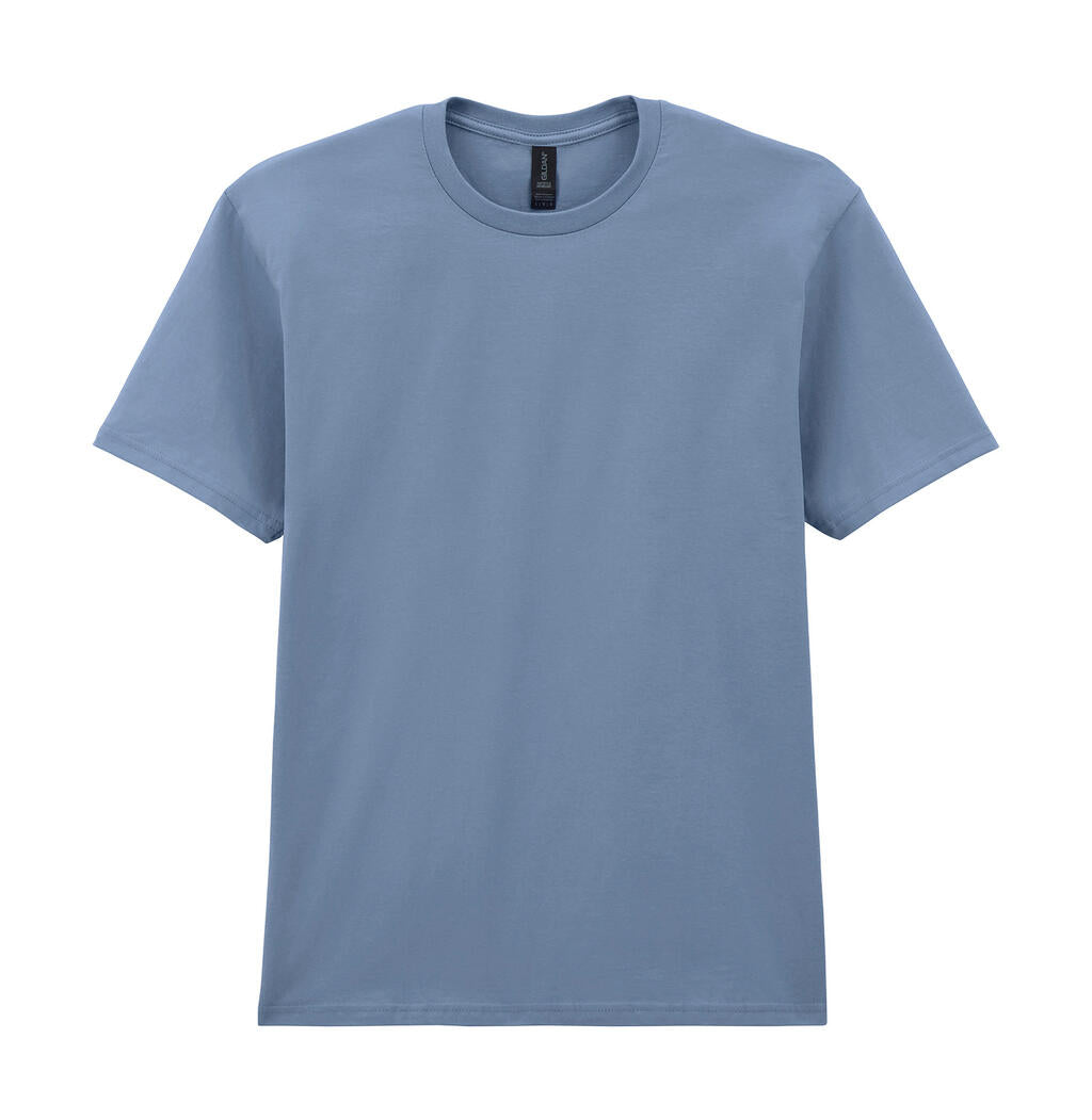 Softstyle Midweight Adult T-Shirt in Farbe Stone Blue