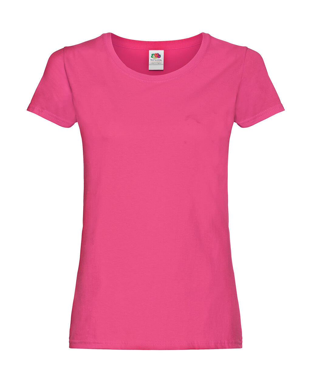 Ladies' Original T in Farbe Fuchsia